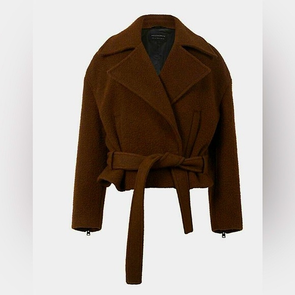 ALLSAINTS Boston Wool Blend Jacket - Picture 14 of 15